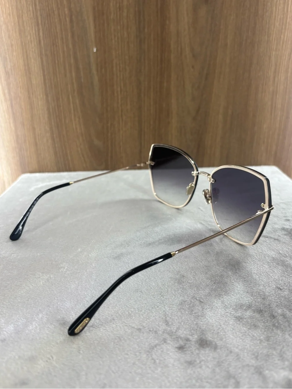 Tom Ford Nickie-02 TF1107 28B Sunglasses 62-16-140 Gold Gradient New